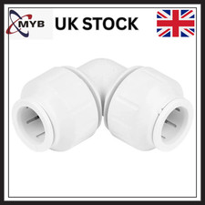 JG Speedfit 15mm Pushed Fitting Elbow Tee Stop End PVC