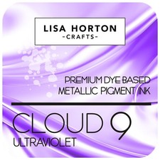 Lisa Horton Crafts Cloud 9 Metallic Ink Pad -Ultraviolet - 4 Pack