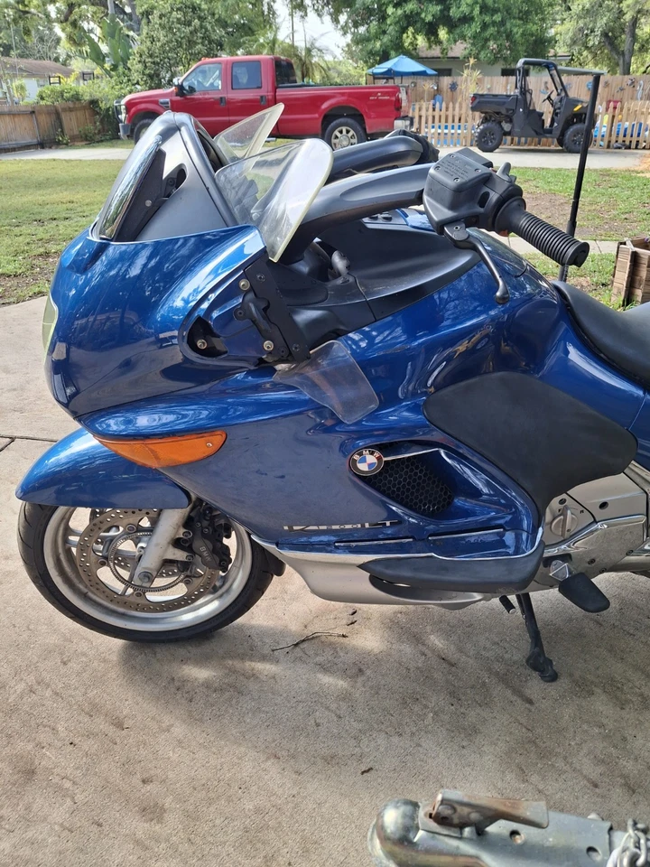 2002 BMW K1200 LT K 1200 K1200lt передняя рама обтекатель капот крепление кронштейн остаться - Изображение 2 из 3
