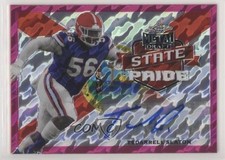 2021 Leaf Metal Draft State Pride Pink Marble /25 Tedarrell Slaton Auto 4z8