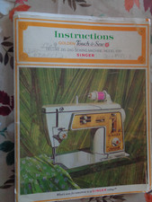 Singer Sewing Machine c.1968 Golden Touch & S...