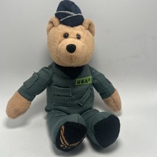 Vintage 2002 USAF Bear Limited Treasures Hometown Heroes Guardian Collectible 8"