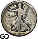 1918-D Walking Liberty Half Dollar, Better Date
