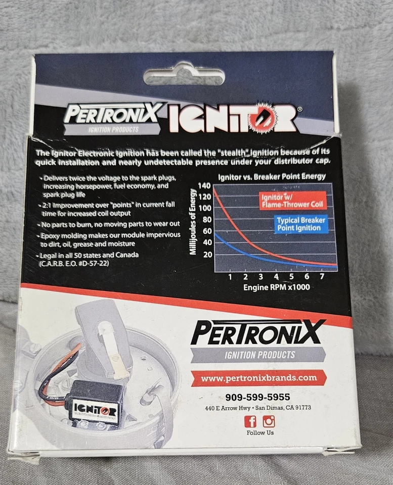 Pertronix Ignitor Conversion Kit 1283P6 1949-1953 Ford Flathead 8 Cyl 6V - Image 3 of 4
