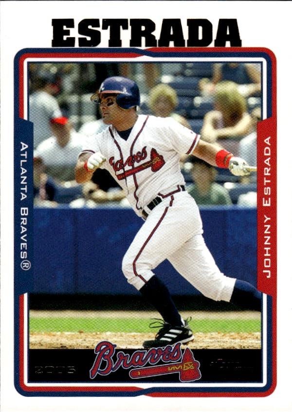 2005 Topps #6 Johnny Estrada - Braves