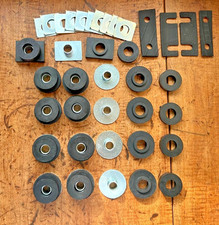 55 56 57 Chevy Sedan Nomad Wagon Body Mount Set Wshims 1955 1956 1957 Chevrolet
