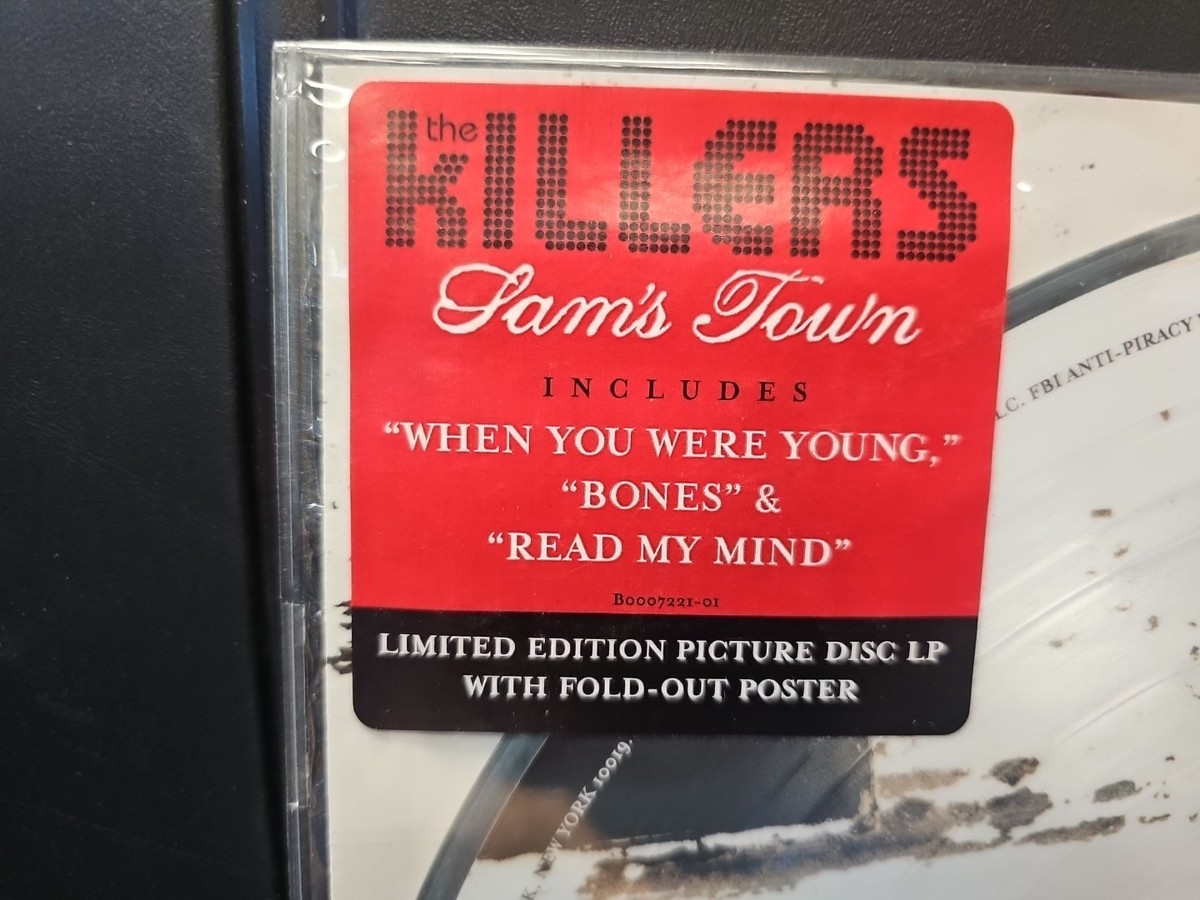 レア盤　TAX I サントラ LP The Killers - Sam's Town 2006 VINYL RECORD LIMITED EDITION PICTURE