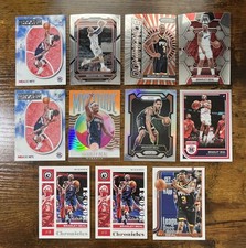 Bradley Beal Sports Card Lot (11) (Base, Silver Prizm, Insert, Acetate & Color)