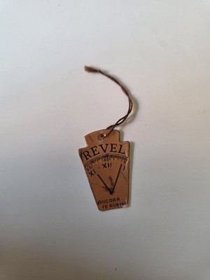 REVEL Tag Uhrenschild Wecker Vintage Tag For Watch Alarm Clock