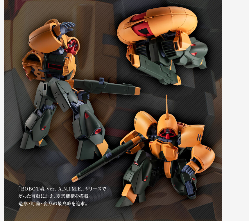 Bandai ROBOT SPIRITS NRX 044 ASSHIMAR ver. A.N.I.M.E. figure