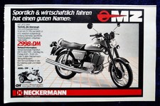 MZ, ETZ 250, 5-Gang,  originale Werbung aus 1...