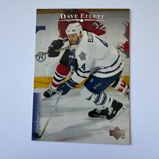 1995 Upper Deck Hockey #144 Dave Ellett Electric Ice