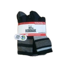 Kodiak Trail Crew Socks Men's 7-12 NWT 6 Pairs