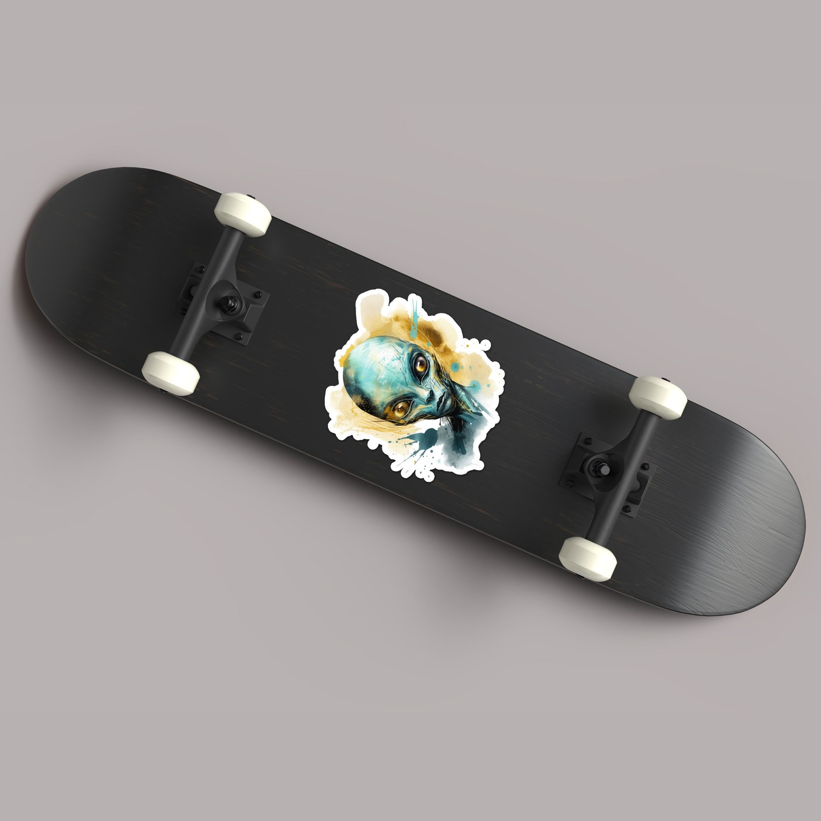 Alien UFO - Vinyl Decal Sticker - Car Window Laptop - ebn9493