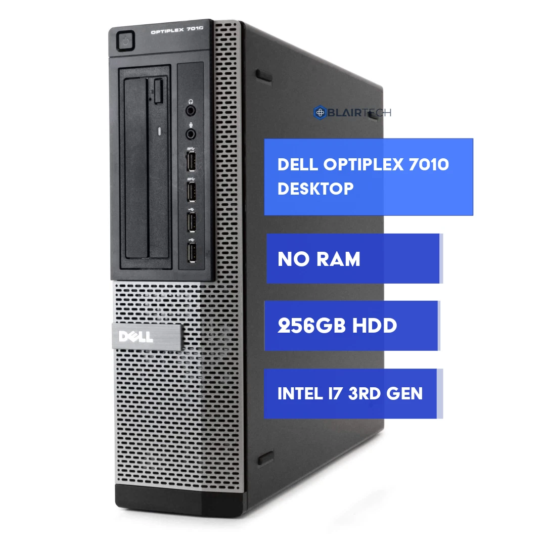 Dell OptiPlex 7010 Intel Core i7 3rd Gen. PC Desktops & All-In-One