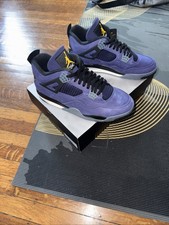 Air Jordan 4 Retro Men's Size 11.5 Lakers 2026 DS Everything Purple/yellow/white