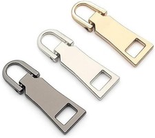 Zipper Pull Replacement Kit, Repair, Gold,Silver,Gun Color