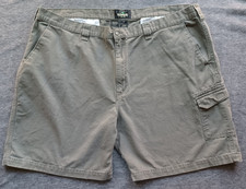 Mens Hiking Shorts 48/8 Flat Front Cargo Pocket Redhead
