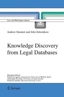 John Zeleznikow (u. a.) | Knowledge Discovery from Legal Databases | Buch (2005)