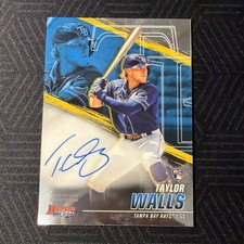 2021 Bowman's Best - Best of 2021 Autographs Taylor Walls #B21-TW (AU, RC)