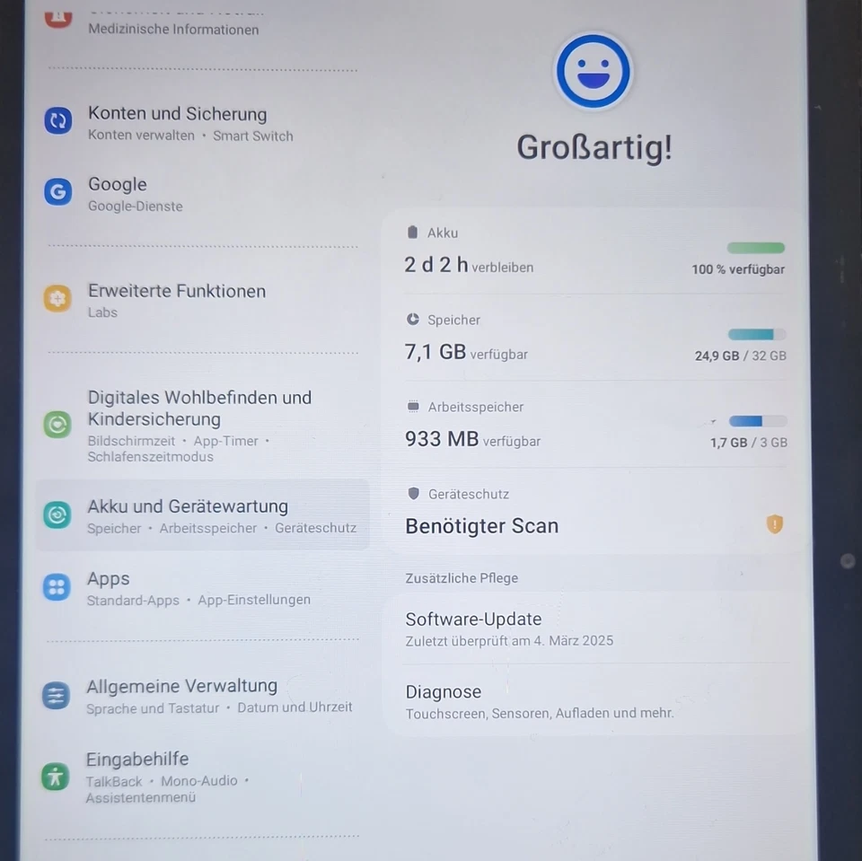 Samsung Galaxy Tab A7 10.4 · 32GB · Wi-Fi, Foto 3 von 5