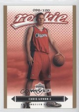 2003-04 Upper Deck MVP Rookie Gold 98/100 Chris Kaman #206 0b9