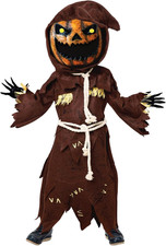 Spooktacular Creations Scary Scarecrow Costume for Kids, Halloween Costume for B