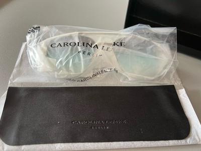 New Carolina Lemke Eyewear~America Silver Aviators CL3310-03  display picture 3