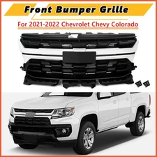 GAZ-Summit White Front Bumper Grille Assembly For Chevrolet Colorado 2021-2022