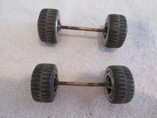 FOUR WHEELS  AXLES FOR PARTS