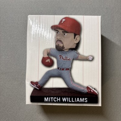 Phila. Phillies Mitch Williams Wild Thing BDA Sports Bobblehead. Autographed!!