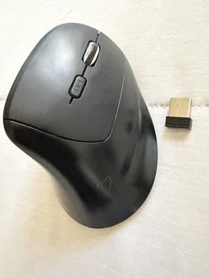 iClever Ergonomic Mouse, WM101 Vertical Wireless Mouse, 2.4GHz Optical Vertic...