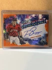2025 Topps Pro Debut Travis Bazzana Future Cornerstones Auto /25