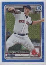 2020 Bowman Chrome Prospects Mega Box Blue Mojo Refractor /150 Jay Groome 11hs