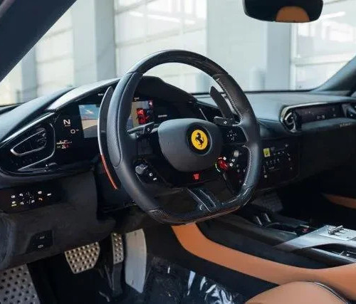 OEM Ferrari 488 F164 Portofino 812 GTC Carbon Fiber  F1 Long Paddle shifter Set