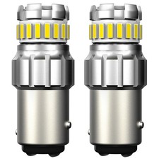 Canbus 1157 Bay15d Led Turn Signal Brake Reverse Parking Light Bulb 6500k White