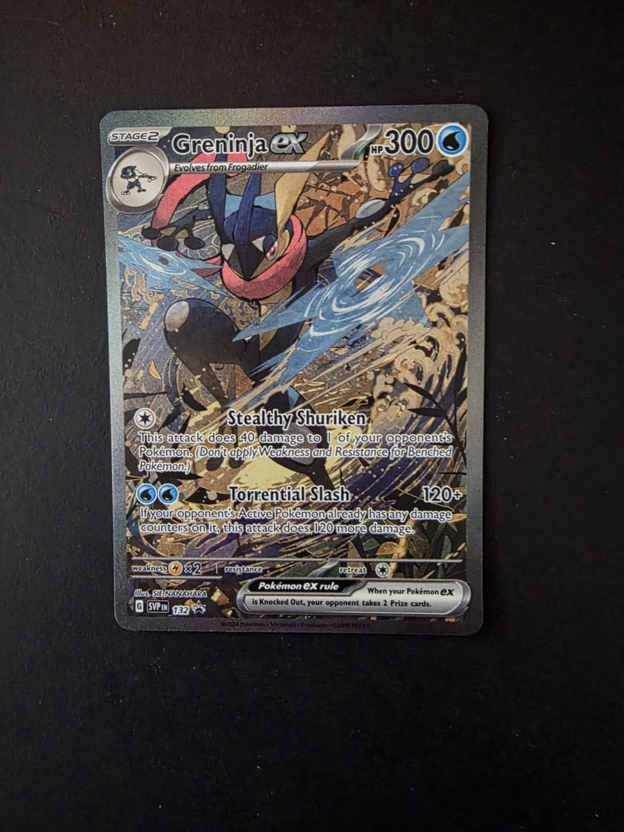 Greninja Ex 132 Sv: Scarlet & Violet Promo Cards for sale | eBay