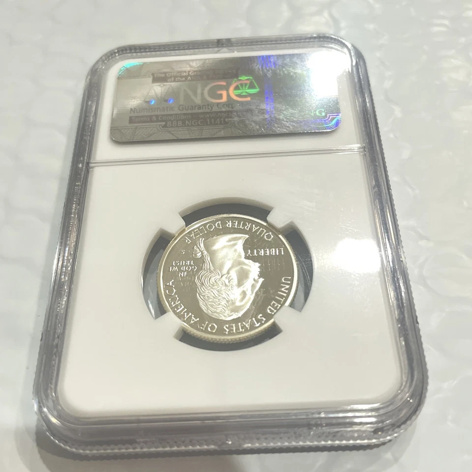 1999 S Silver 25C CONNECTICUT State Quarter NGC PF70 ULTRA CAMEO Brown Label - Image 3 of 3