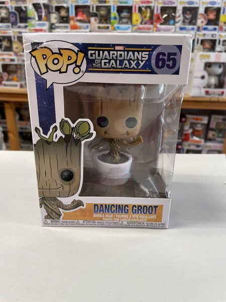 Funko Pop! Vinyl Figur Dancing Groot 3,75 Zoll – BeschäDigte Verpackung-image