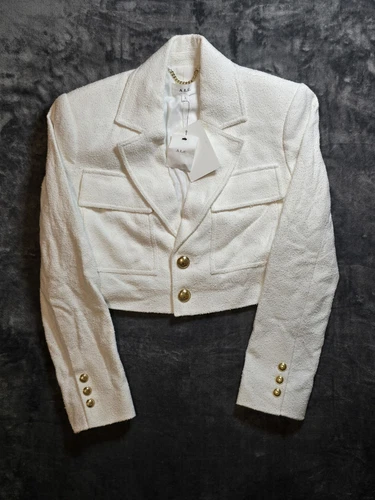 OFF WHITE Giacca A.L.C Banks colore bianco sporco taglia 2