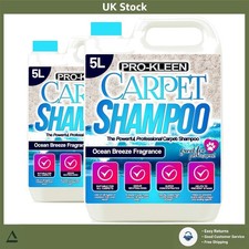 Deep Clean Carpet Upholstery Shampoo All Machines Ocean Fresh Scent 10L 5.30 per litre