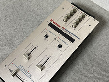 Vestax PMC-06 Pro A 2-Channel DJ Mixer Champagne Gold with AC Adapter Tested