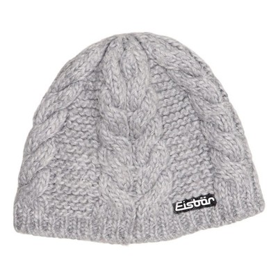Eisbär, Beanie-Mütze, Größe: ONE SIZE, Acryl/Wolle, Grau, Damen #Bv7