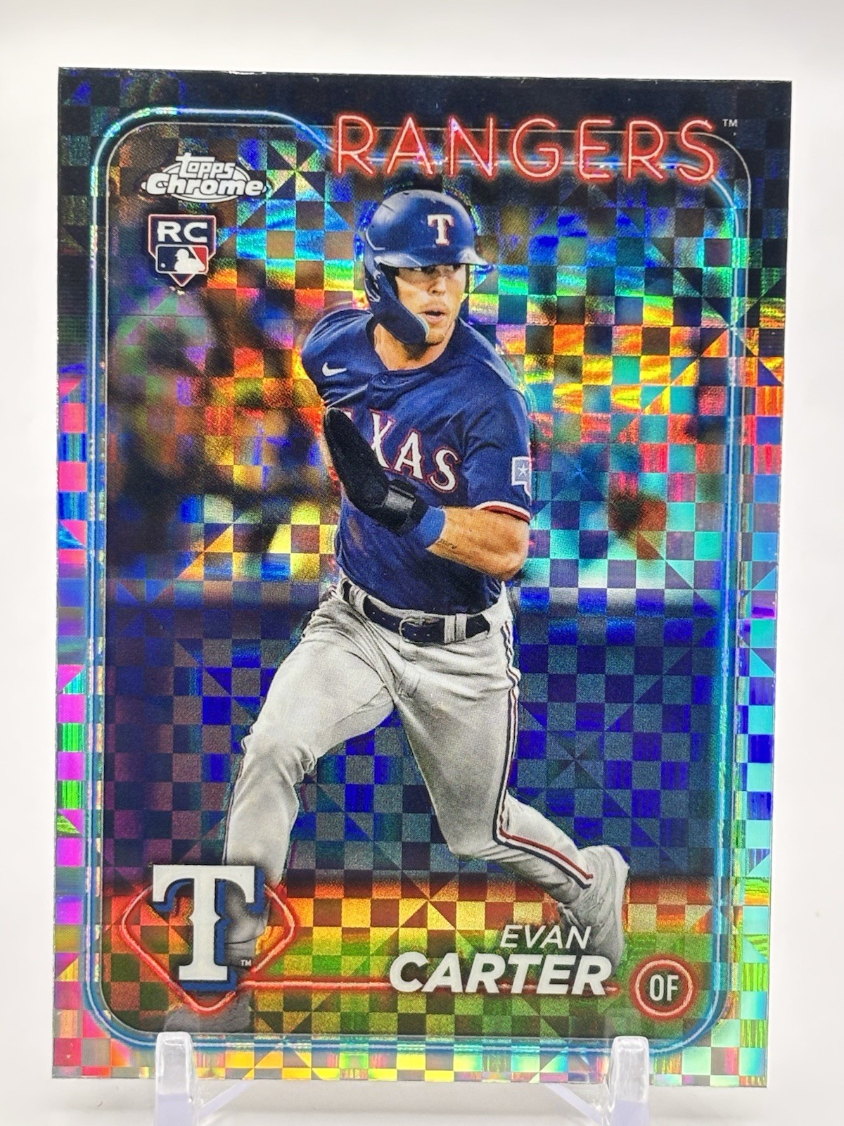2024 Topps Chrome X-fractors #136 Evan Carter