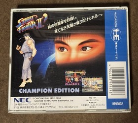 Street Fighter 2 Dash PC Engine HuCard Japan Import US Seller TESTED