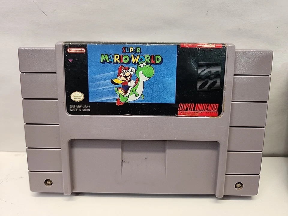 LOTE DE 4 SNES - Battle Blaze, Super Mario World, Taz-Mania y Wrestle Mania Foto 4 de 4