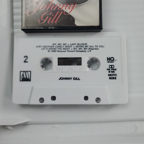 Johnny Gill Self-Titled Cassette 1990 Motown Records - Picture 3 of 5
