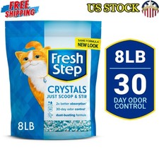 Lightweight Premium Crystal Cat Litter Strong Odor Control Low Dust Easy Cleanup