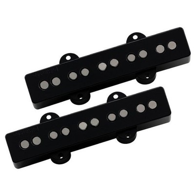 DiMarzio DP549 Ultra Jazz 5 Pair Bass Pickup Set DP549BK Black