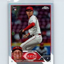 2023 Topps Chrome Update Series - Casey Legumina #USC5 - Refractor - Reds
